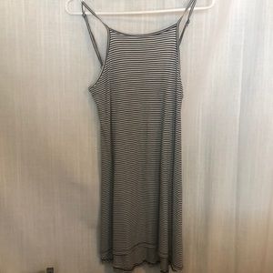 Full Tilt black and white striped dress